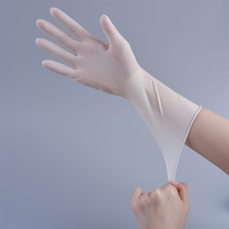 Manufacture Medical Curved Textured Powder free CE EN455 Disposable sterilized rubber surgical Latex gloves8